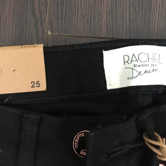 Rachel Roy Rocker High-Rise Skinny Jeans Size 25 - Picture 5 of 5